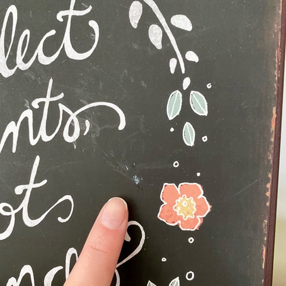 Pretty “Collect Moments Not Things” Wall Plaque - Picture 8 of 8